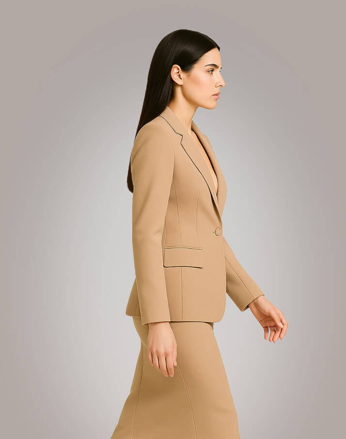 Women's Blazer Suit Set